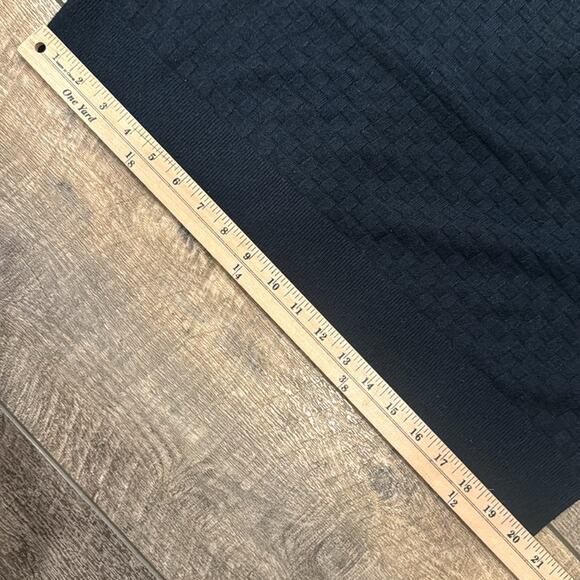 Ted Baker Men's Lentic Long Sleeve Textured Crew Neck Navy Size L - Picture 4 of 11